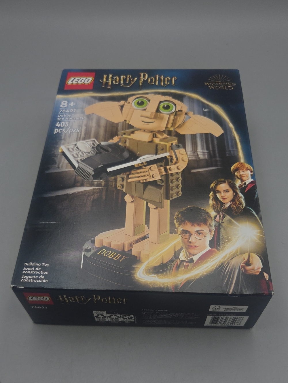 LEGO Harry Potter Dobby the House Elf 76421 Building Toy Set New sealed 2023